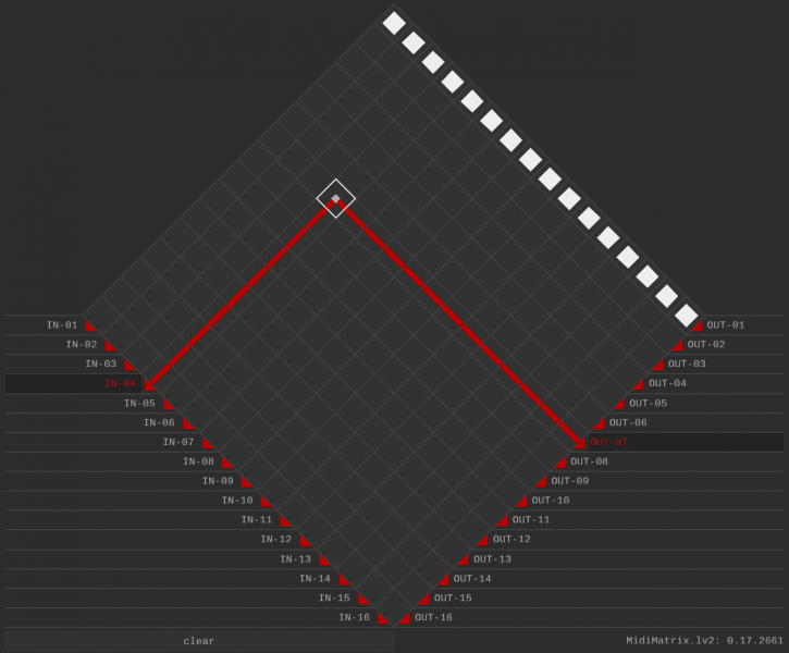 Screenshot of midimatrix.lv2
