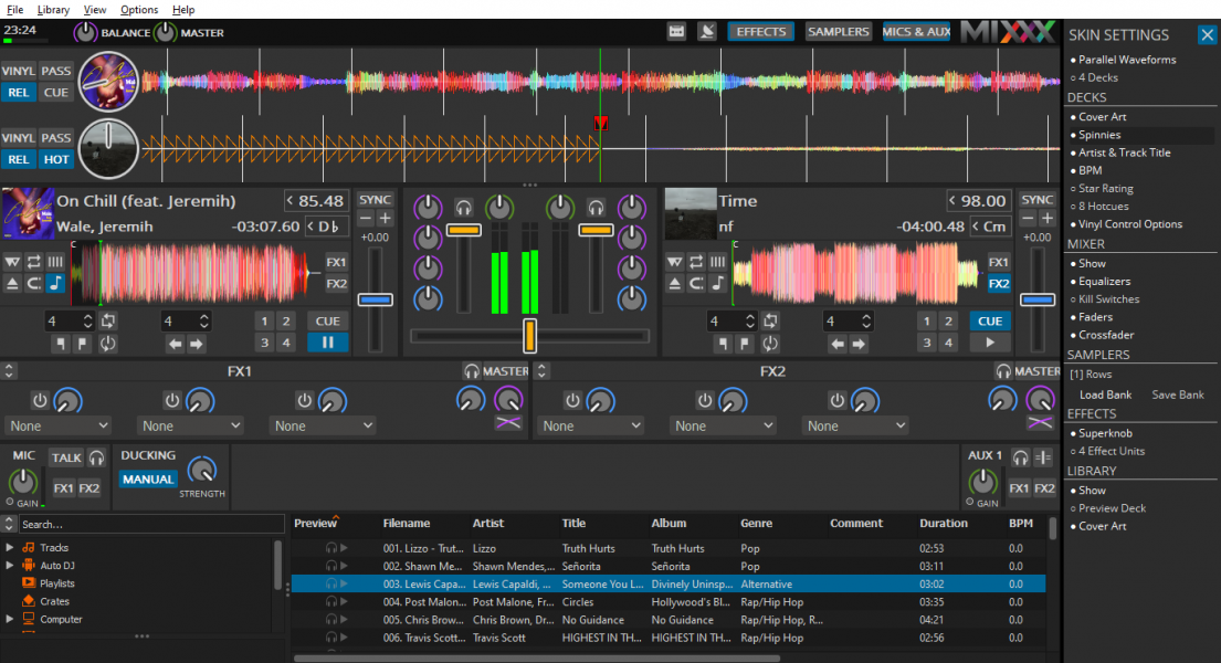 Mixxx Libre Audio Visual